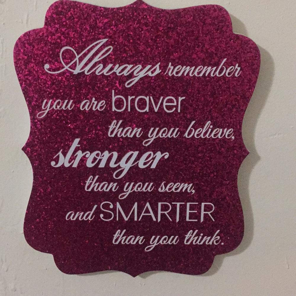 Sparkly pink picture